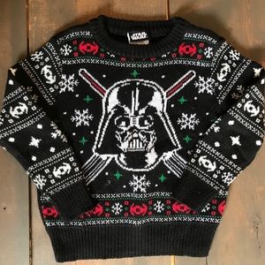 StarWars Holiday 3T Sweater 3T EUC- Great gift!